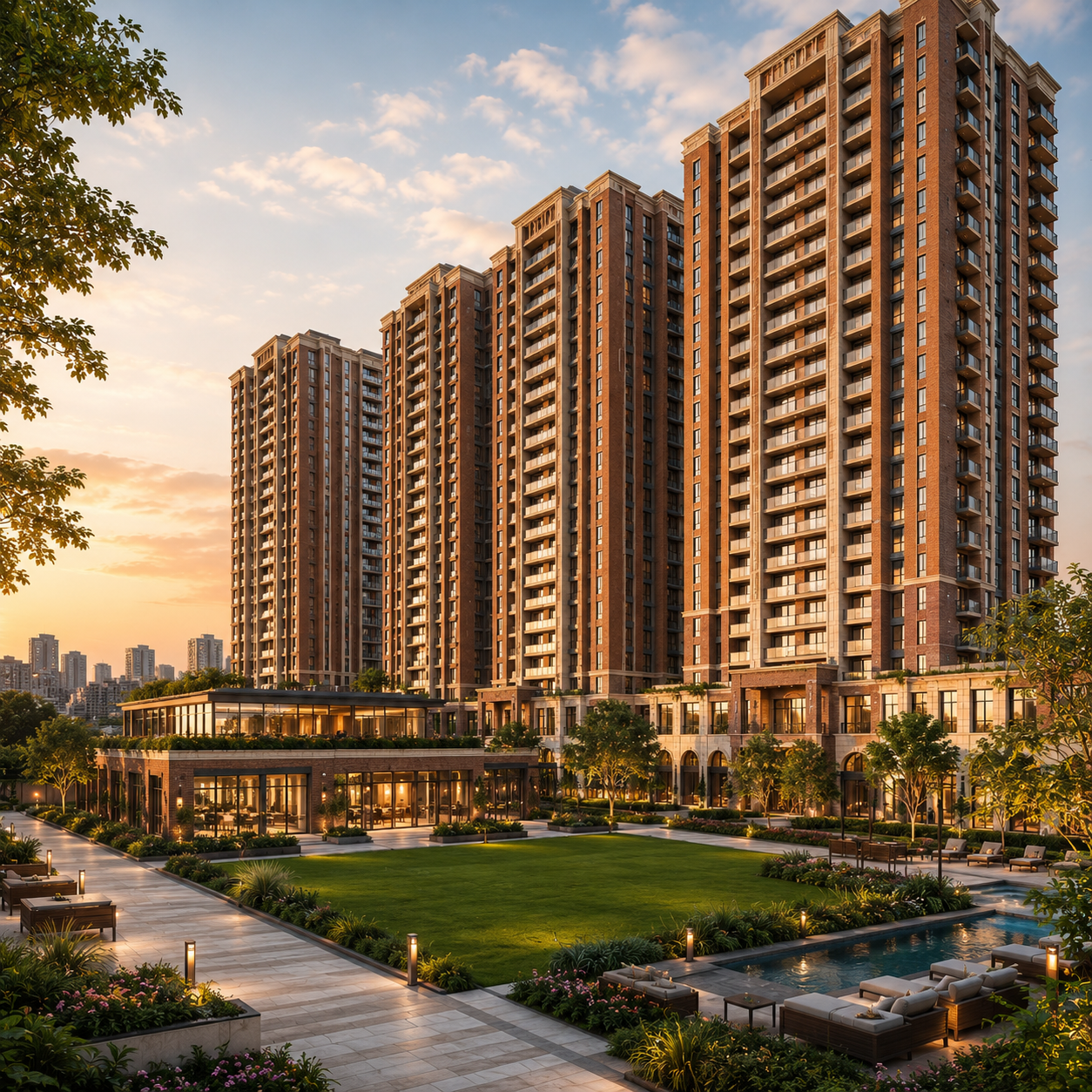 Godrej Brooklyn Avenue Kukatpally layout composition