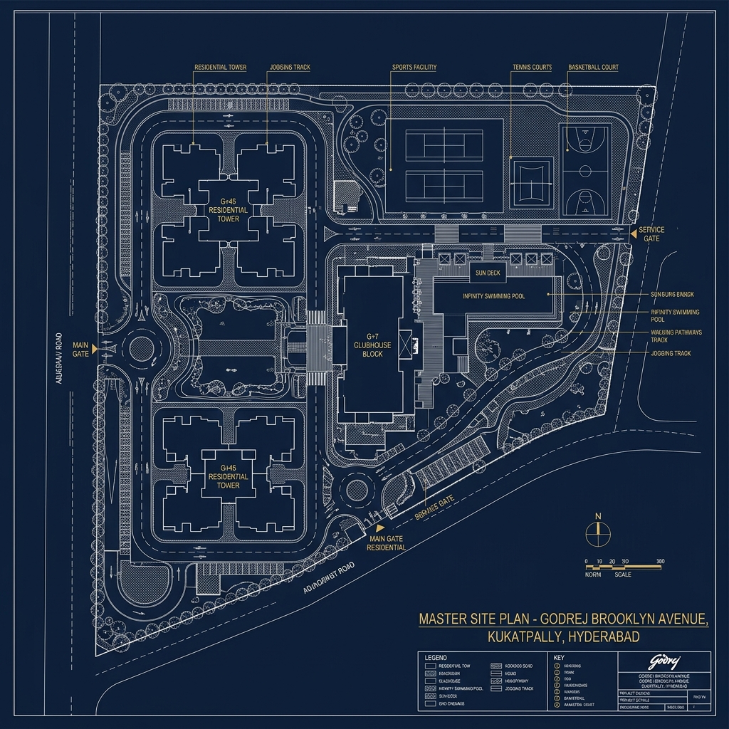 Godrej Brooklyn Avenue Master Plan